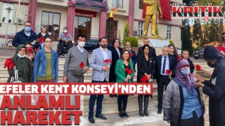 Efeler Kent Konseyi'nden anlamlı hareket