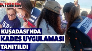 Kuşadası’nda KADES uygulaması tanıtıldı