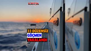 Aydın’da 33 düzensiz göçmen yakalandı