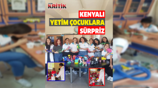 Aydınlı öğrencilerden Kenyalı yetim çocuklara oyuncak sürprizi