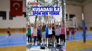 Kuşadası Belediyesi ile spor her yerde