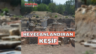 Afrodisias'ta heyecanlandıran keşif