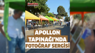 Apollon Tapınağı’nda fotoğraf sergisi gerçekleştirildi