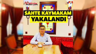 Aydınlı sahte kaymakam Trabzon’da yakalandı