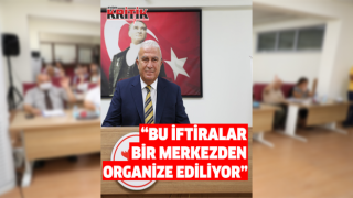 Başkan Atay: “Bu iftiralar bir merkezden organize ediliyor"