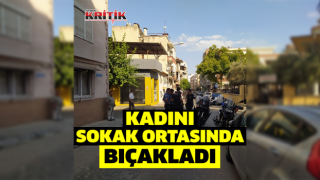 Birlikte yaşadığı kadını sokak ortasında bıçakladı