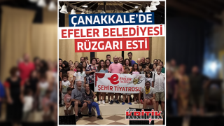 Çanakkale'de Efeler Belediyesi Rüzgarı Esti