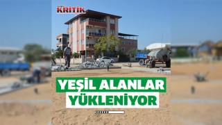 Köşk’te yeşil alanlar yükleniyor