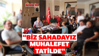 MHP’li Alıcık: “Biz her zaman sahadayız, muhalefet tatilde”