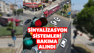 Nazilli’de sinyalizasyon sistemleri bakıma alındı