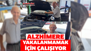 Para için değil, sağlığını korumak ve alzheimere yakalanmamak için çalışıyor