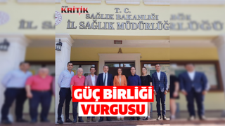 Sağlık müdürlerinden güç birliği