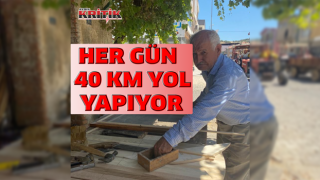 Yarım asırdır sürdürdüğü mesleğinden kopamıyor