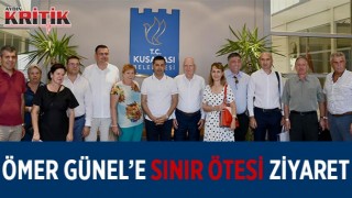 Başkan Günel'e sınır ötesi ziyaret