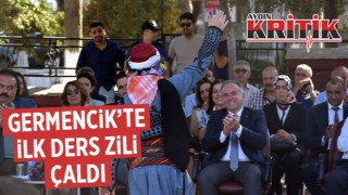 Germencik’te ilk ders zili çaldı