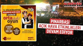 Pınarbaşı açık hava etkinlikleri devam ediyor