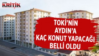 Toki'nin Aydın'a kaç konut yapacağı belli oldu