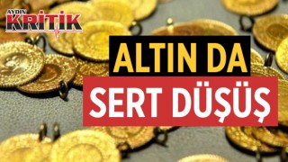 Altın da sert düşüş