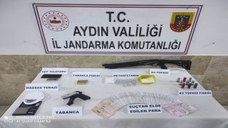 Aydın'da 1 kilonun üzerinde uyuşturucu madde ele geçirildi