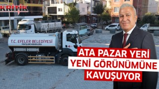 Ata Pazar Yeri yeni görünümüne kavuşuyor