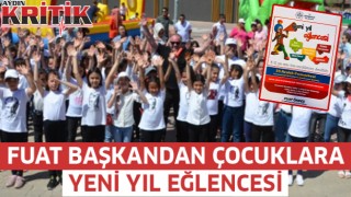 Fuat Başkandan çocuklara yeni yıl eğlencesi