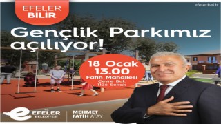 Başkan Atay’dan Efeler’e yeni bir park daha