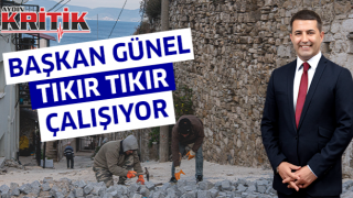 Başkan Günel tıkır tıkır çalışıyor