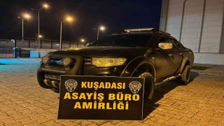 Kuşadası’nda hırsızlar polise yakalandı