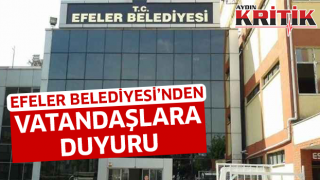 Efeler Belediyesi'nden yapılandırma duyurusu