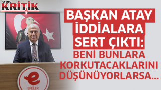 Başkan Atay iddialara sert çıktı