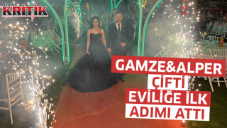 Gamze Alper çifti evliliğe ilk adımını attı