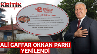 Ali Gaffar Okkan Parkı yenilendi