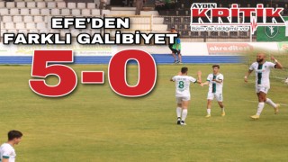 Efe’den farklı galibiyet: 5-0