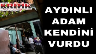 Aydınlı adam kendini vurdu