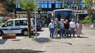 Nazilli Belediyesi’nden İncirliova Belediyesi’ne otobüs hibesi