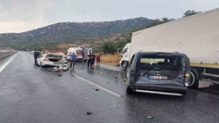 Aydın’da zincirleme trafik kazası: 8 yaralı