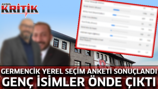 Germencik yerel seçim anketi sonuçlandı, Genç isimler önde çıktı