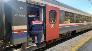 Aydın'da tren yolculuğu ’gözaltı’ ile son buldu