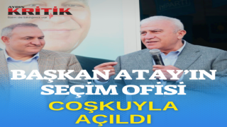 Başkan Atay’ın seçim ofisi coşkuyla açıldı