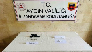 Aydın'da ruhsatsız silah ve uyuşturucu ele geçirildi