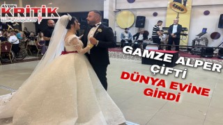 Gamze Alper çifti dünya evine girdi