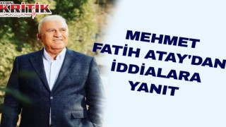 Mehmet Fatih Atay’dan iddialara yanıt