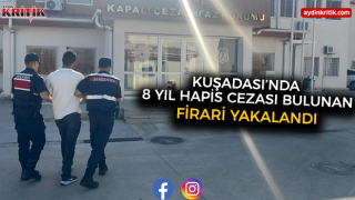 Kuşadası’nda 18 Yıl Hapis Cezası Bulunan Firari Yakalandı