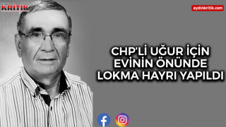 Chp’li Uğur İçin Evinin Önünde Lokma Hayrı Yapıldı