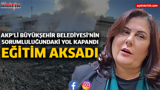 AKP’li Büyükşehir Belediyesi’nin Sorumluluğundaki Yol Kapandı, Eğitim Aksadı