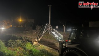 Mursallı’yı Fırtına Vurdu, Germencik Belediyesi Anında Müdahale Etti