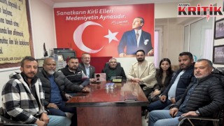 CHP Heyeti Oda Başkanlarını Ziyaret Etti Atatürk Ayrıntısı Gözlerden Kaçmadı