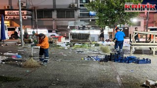 Efeler’de semt pazarlarına detaylı temizlik