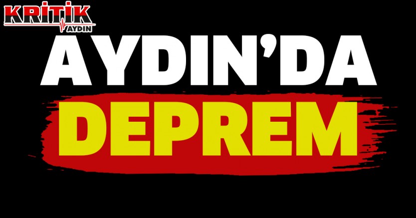 Aydın'da Deprem