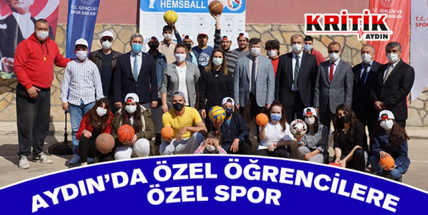 Aydın'da özel öğrencilere özel spor